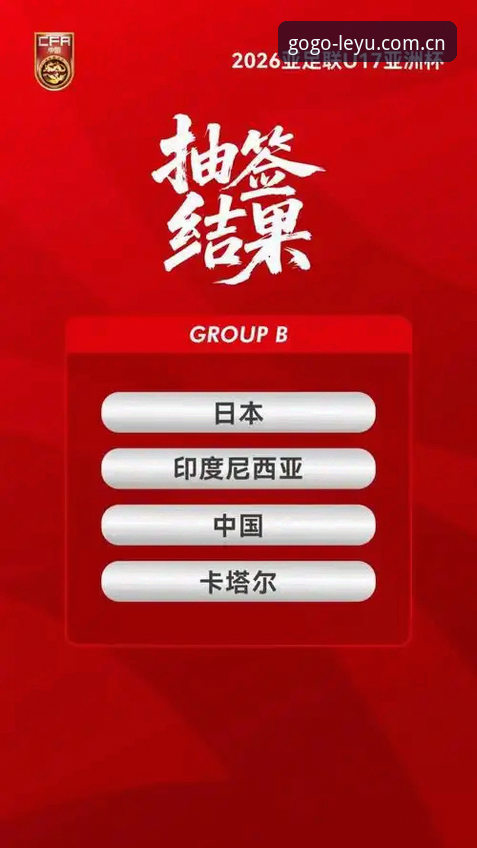 U17世界杯抽签揭晓vs乐鱼体育平台观赛指南：中国男女足命运迥异，新手如何畅享赛事？